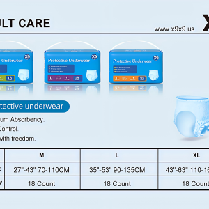 Adult diaper\Adult Protective Underwear - Disposable Briefs (Pull-Up Style)