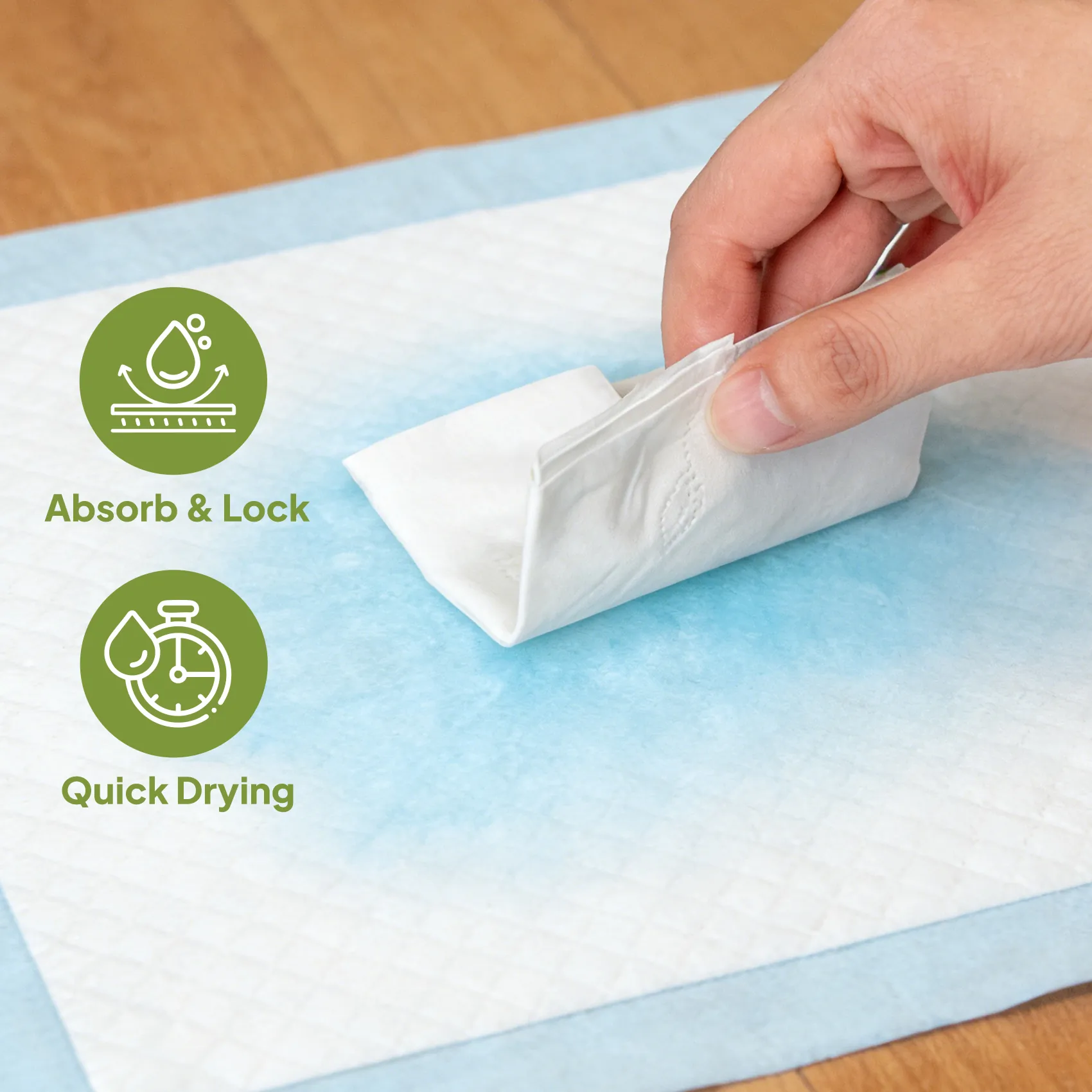 X9 Disposable Underpads for Beds, Chairs & Pet Training