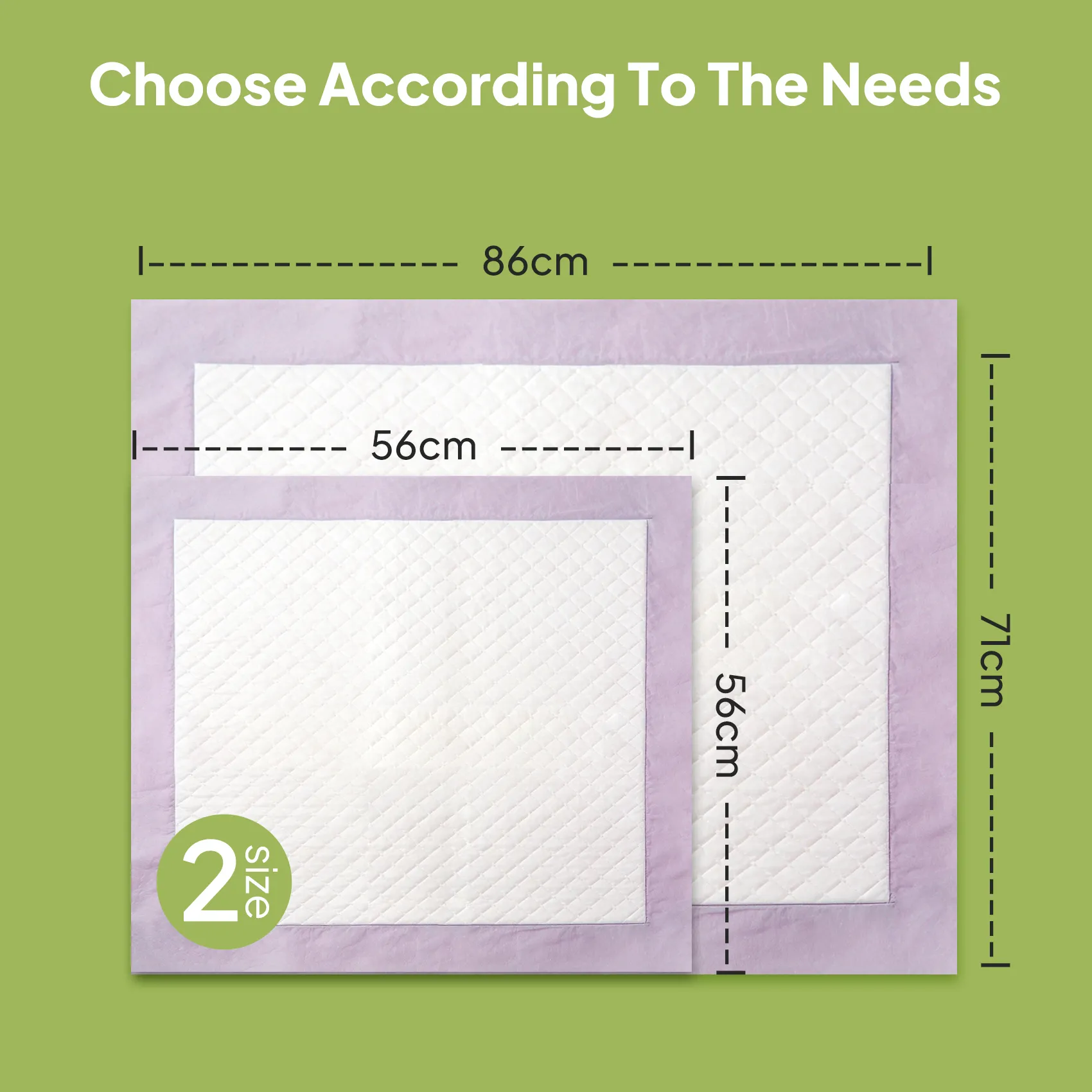 X9 Lavender Scented Disposable Underpads – 50 Count