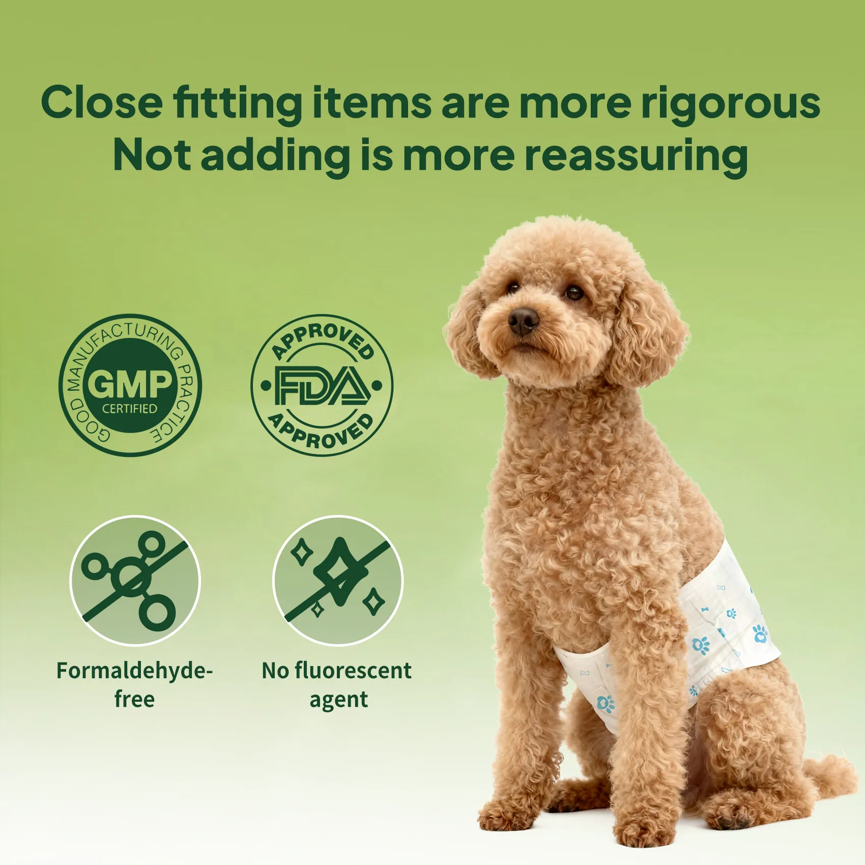 X9 Disposable Male Dog Wraps for Incontinence & Marking
