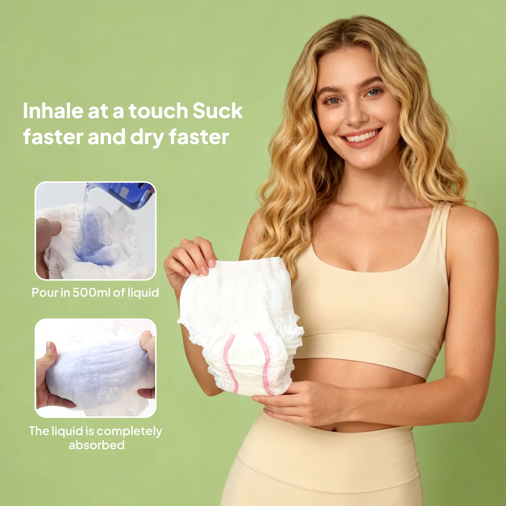 X9 Overnight Disposable Period Underwear for Heavy Flow